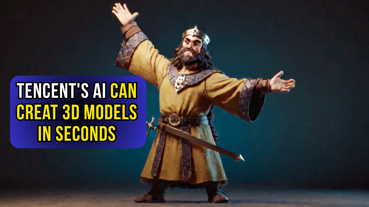 Tencent's AI Revolution: Creating 3D Models in Seconds