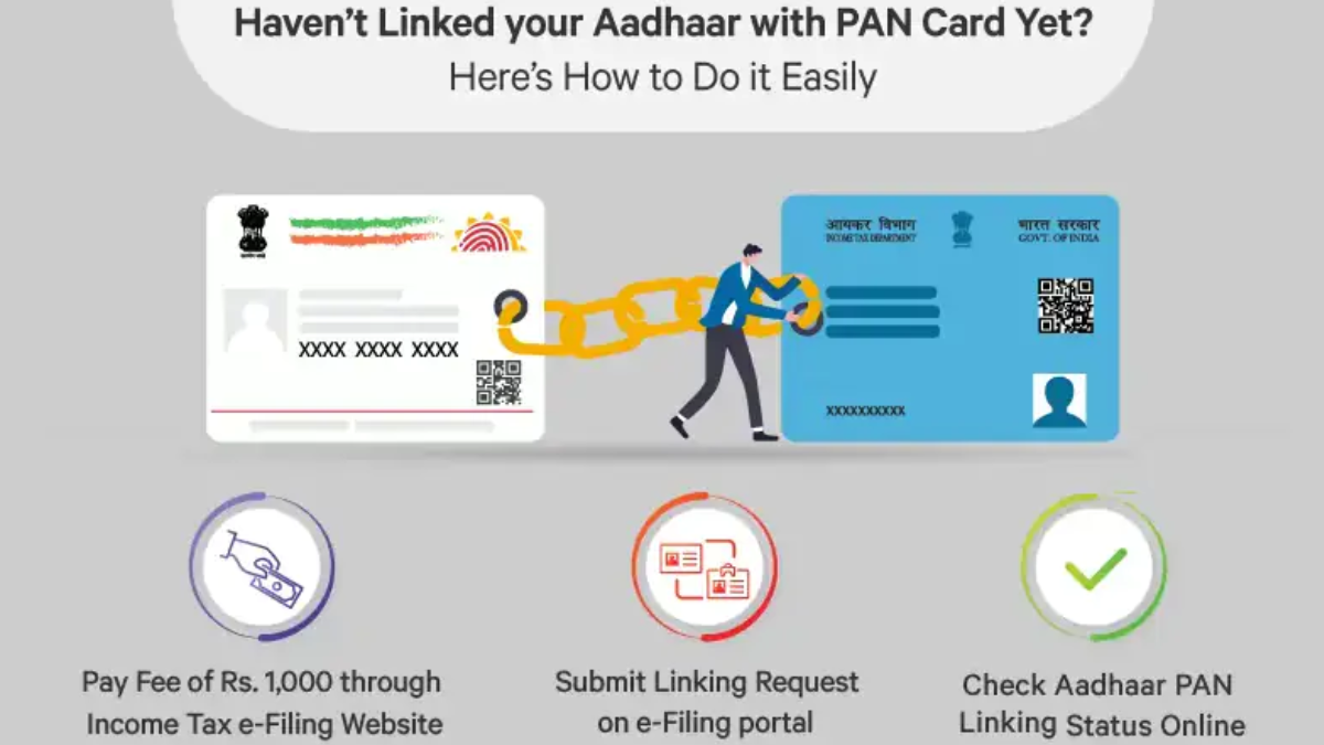 PAN-Aadhaar Linking: Extended Deadline and How to Link
