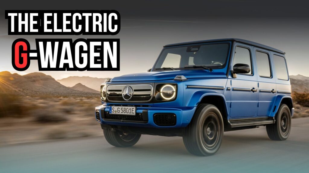 The Electric G-Wagen: Why Mercedes' G580 Changes Everything
